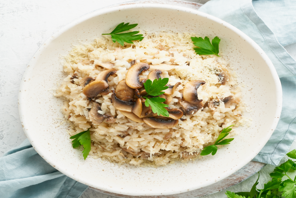 Mushroom Rice Casserole